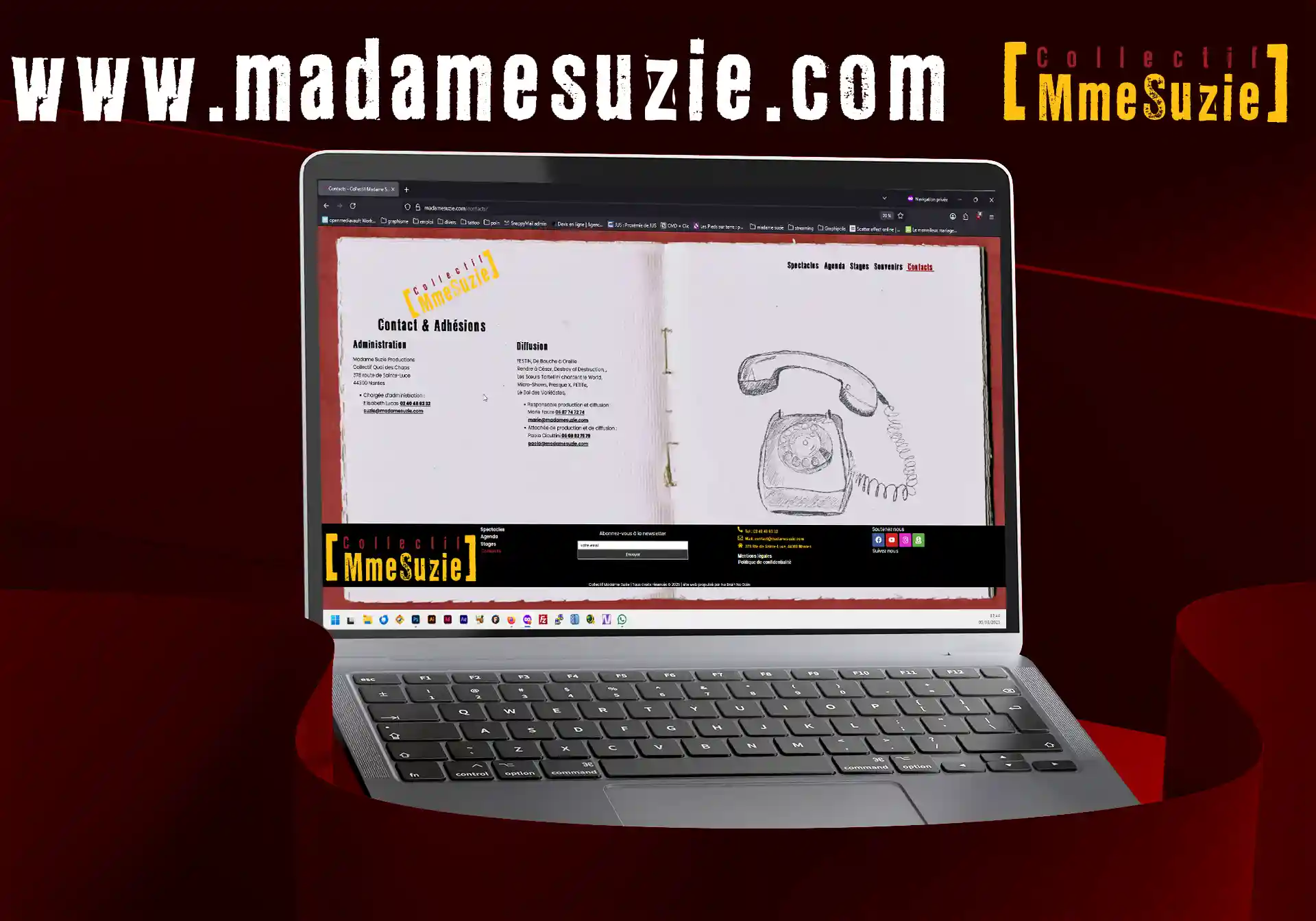 Refonte de site Madame Suzie