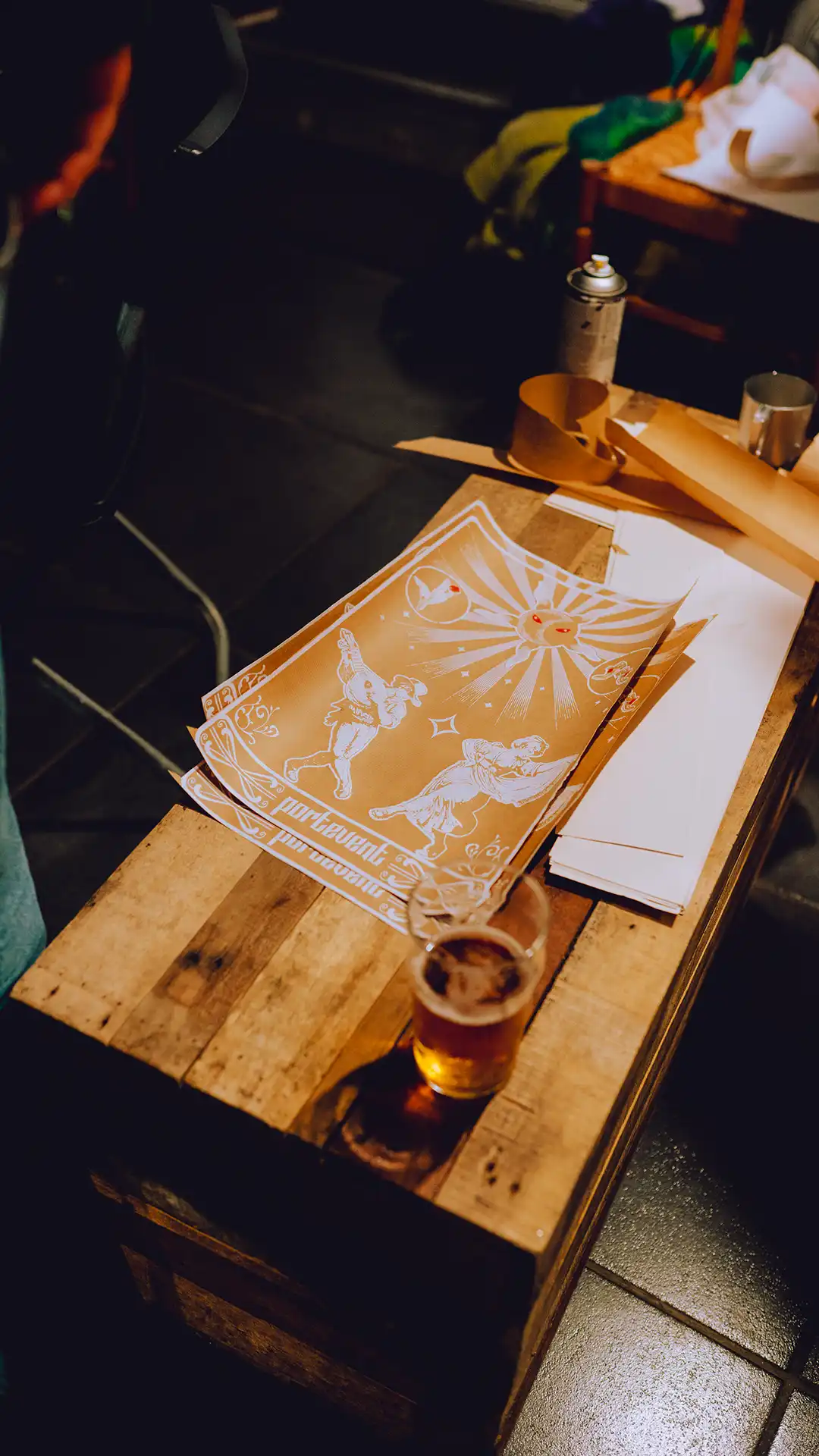 sérigraphie kraft