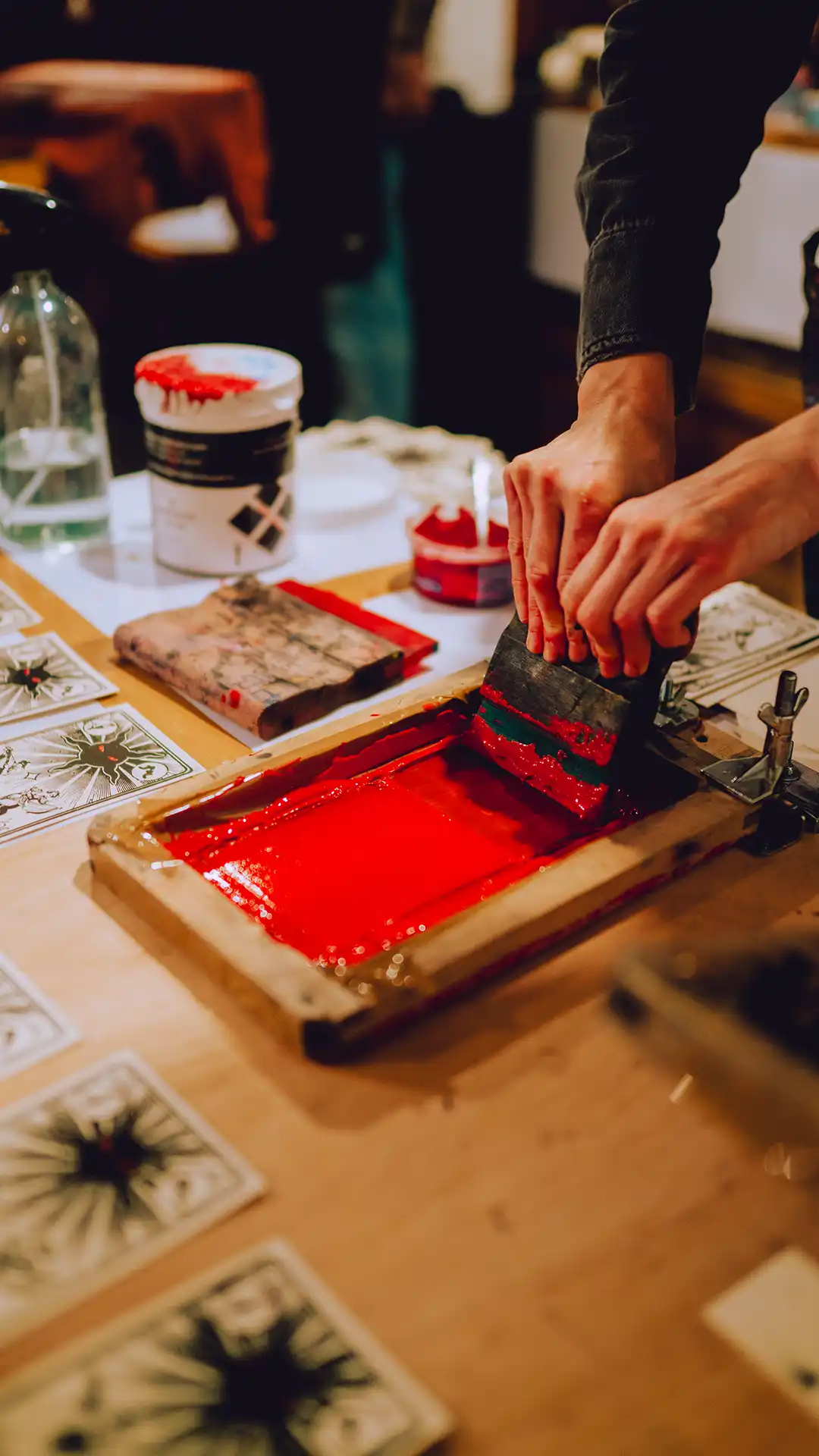 serigraphie rouge
