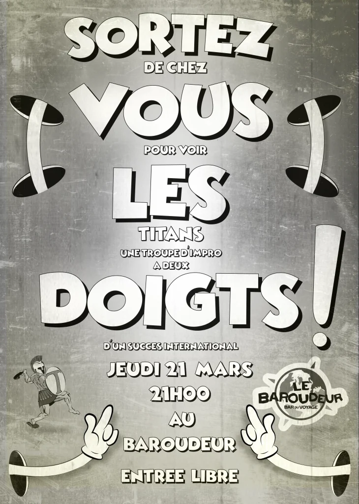 sortez vous les doigts !