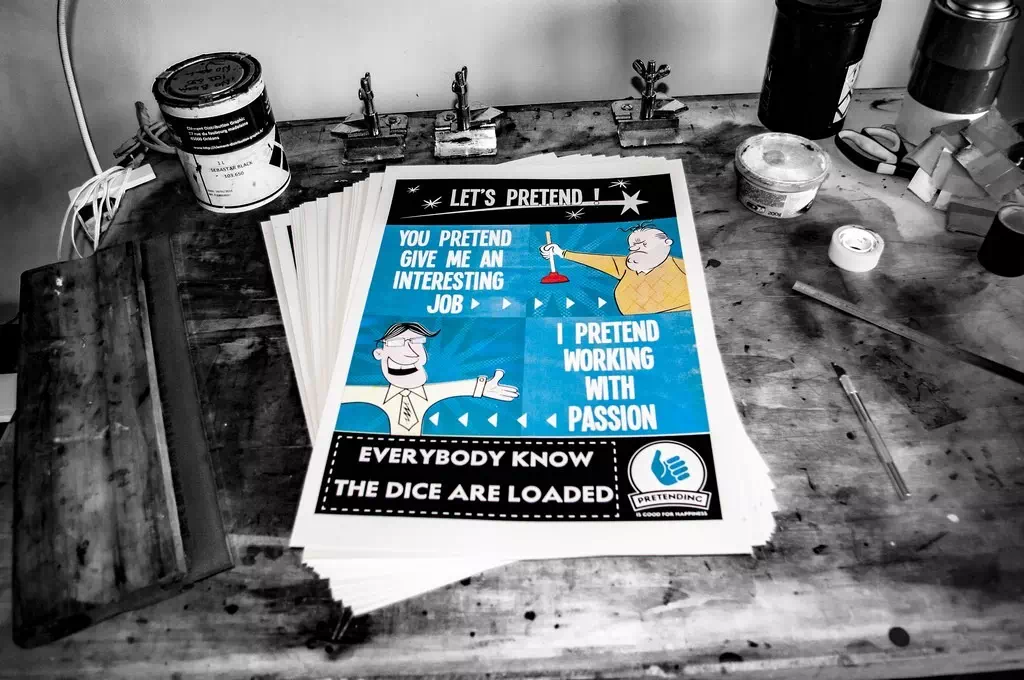 Sérigraphie Nantes | Textile & Papier | No Brain No Gain 24 Lets-Pretend