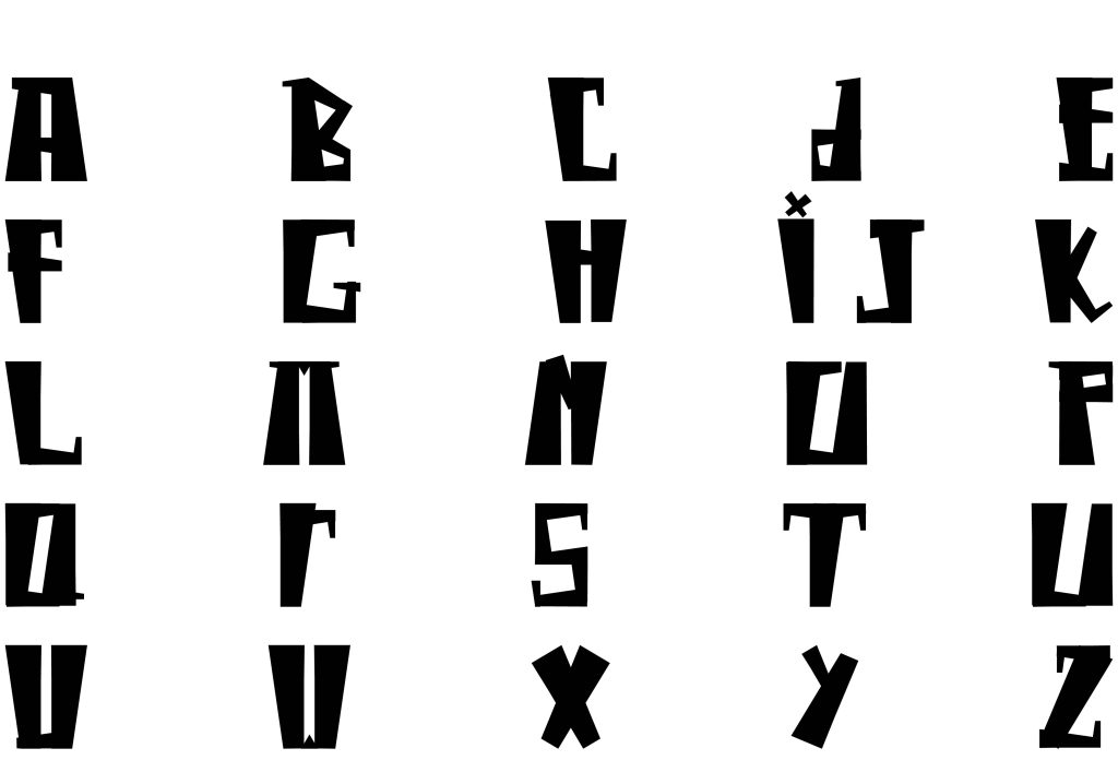 Otfspring 11 creation de typographie Typographie