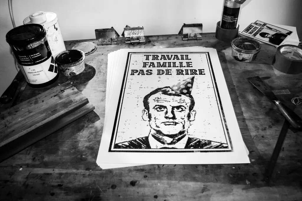 Sérigraphie Nantes | Textile & Papier | No Brain No Gain 19 macron