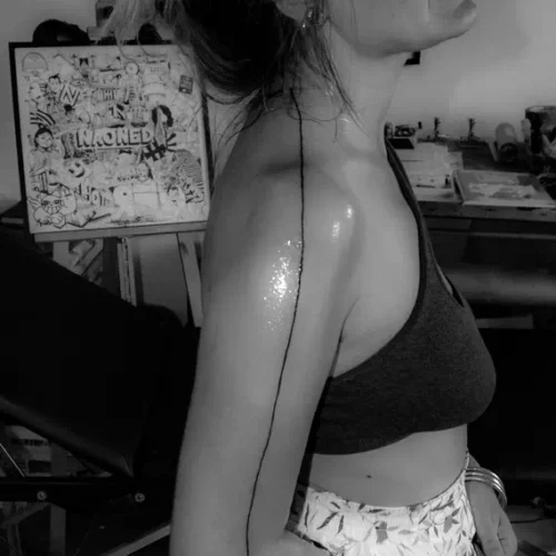 tatouage ligne 2
