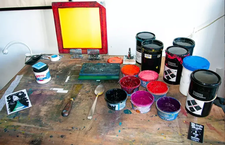 Atelier Sérigraphie Nantes | Initiation et Cours | No Brain No Gain 3 Initiation sérigraphie