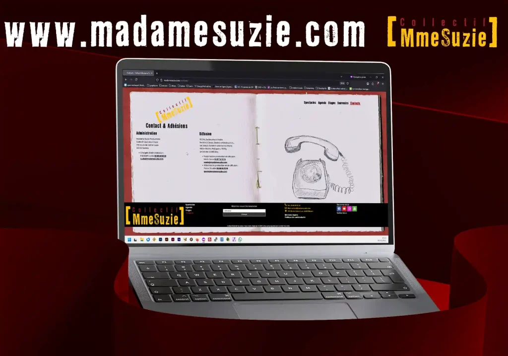 site web madame suzie production