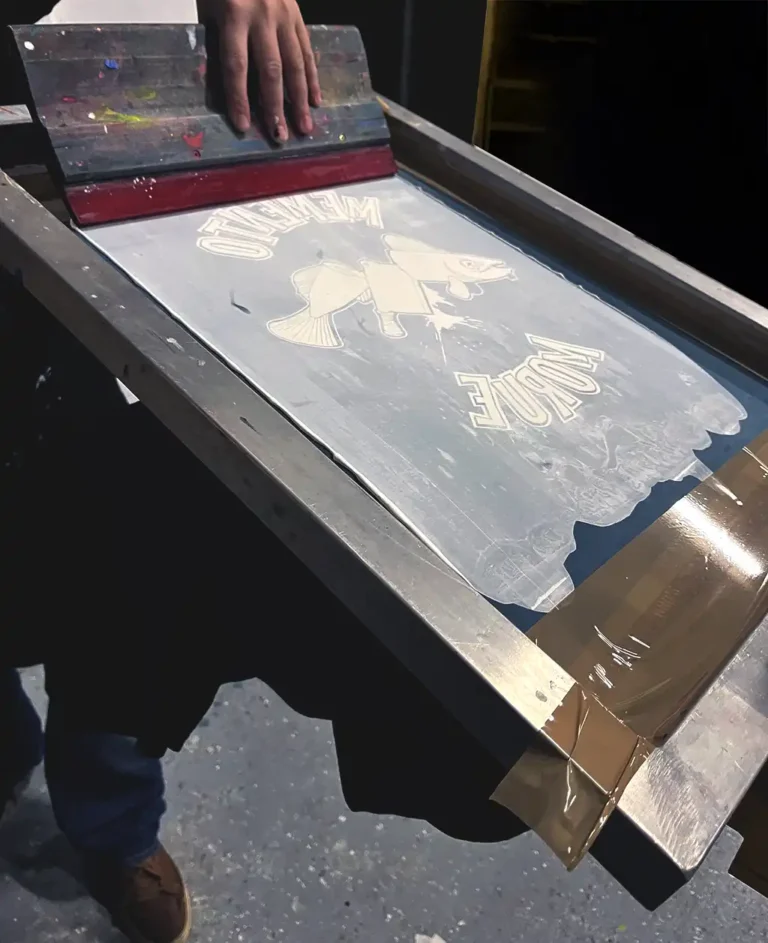 serigraphie en live
