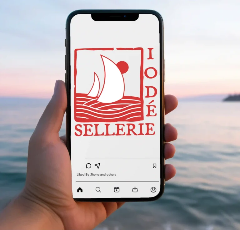 logo animation sellerie iodee